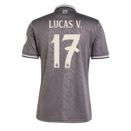 Dres Real Madrid Lucas Vazquez #17 Rezervni 2024-25 Kratak Rukav